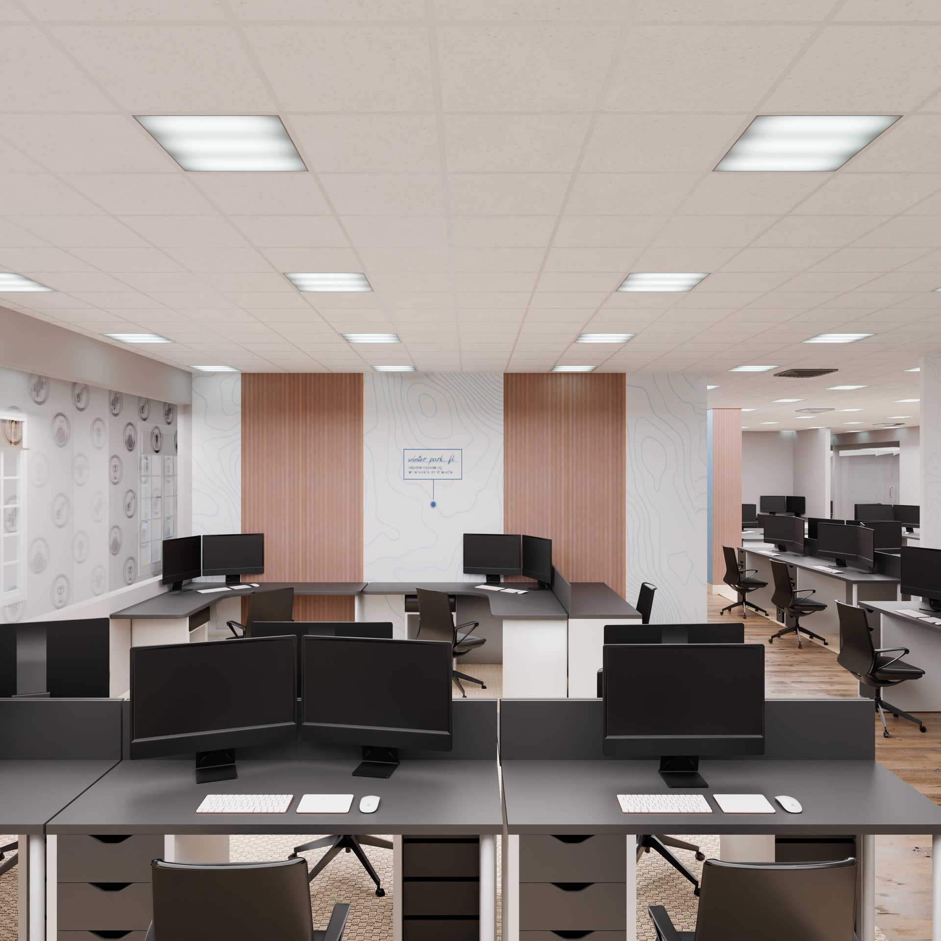 Office visualization render